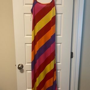 Long  colorful dress